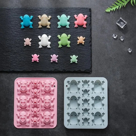 DIY Cake Dessert Making Mold Baking Tool Candy Frog Shaped Party Peaceful Pleasures Health and Wellness