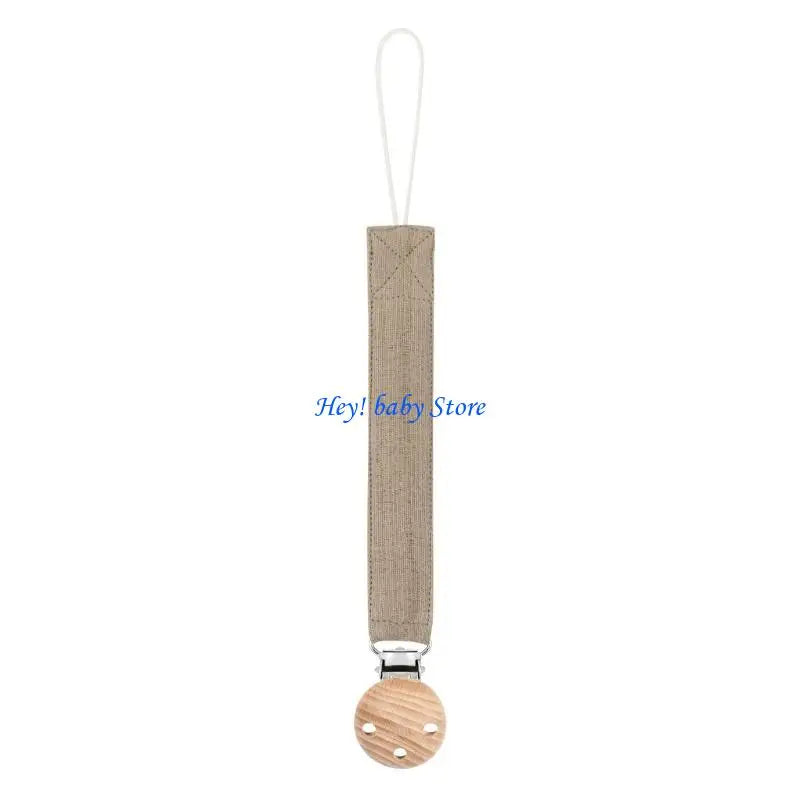 Baby Pacifier Clip Cotton Rope Teether Soother – 25 Colors