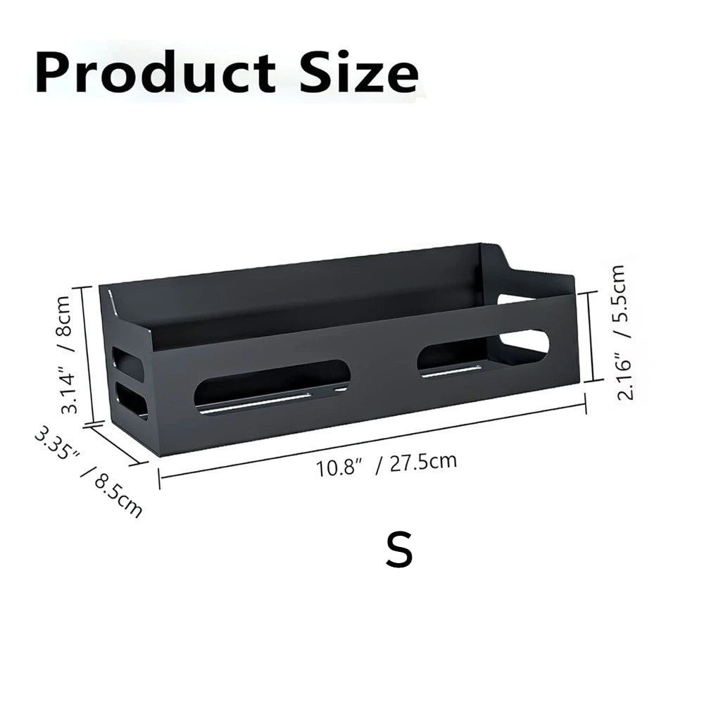 Magnetic Fridge Side Storage Rack – No-Drill Kitchen Shelf
