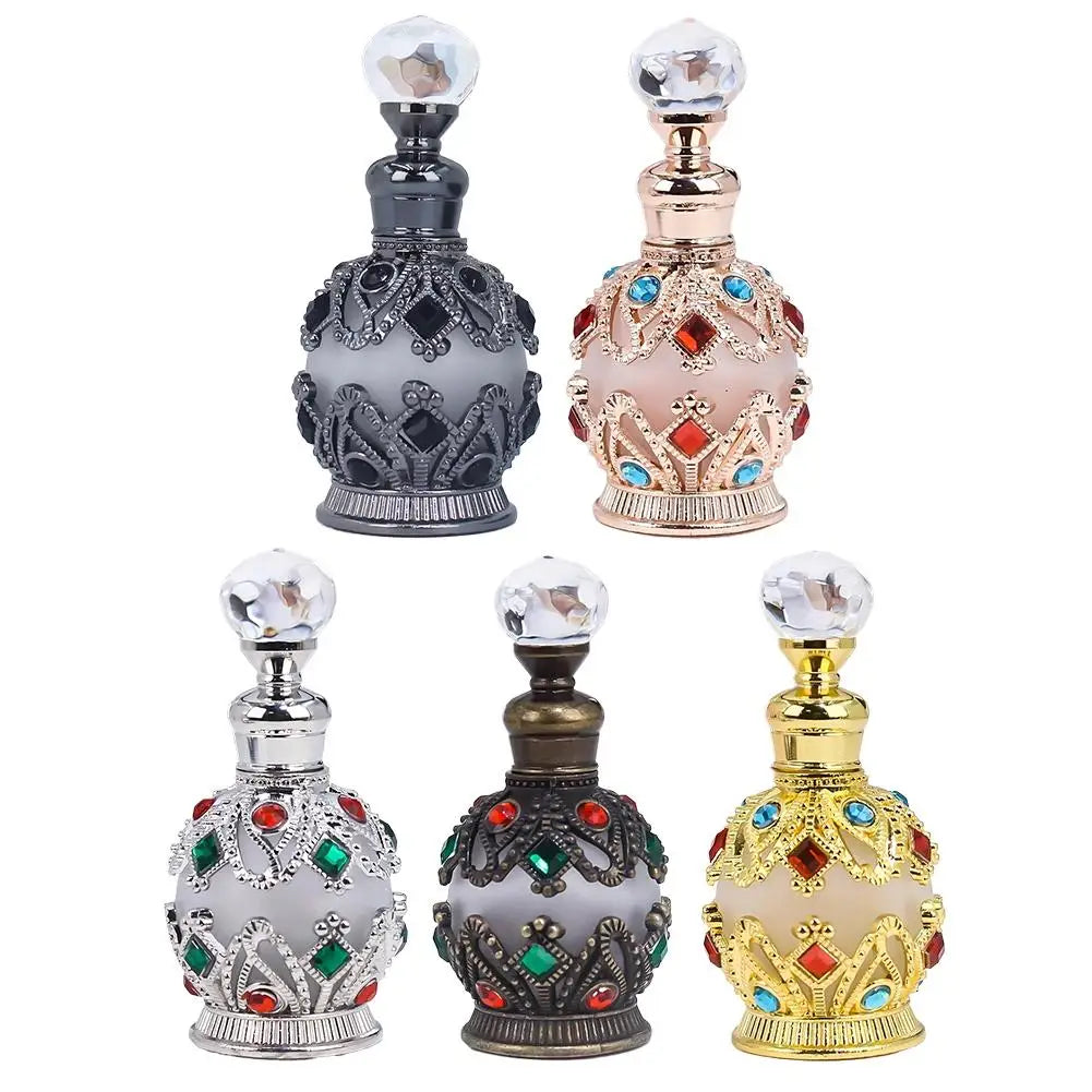 Crystal Vintage Refillable Perfume Atomizer Bottle 5–25ml