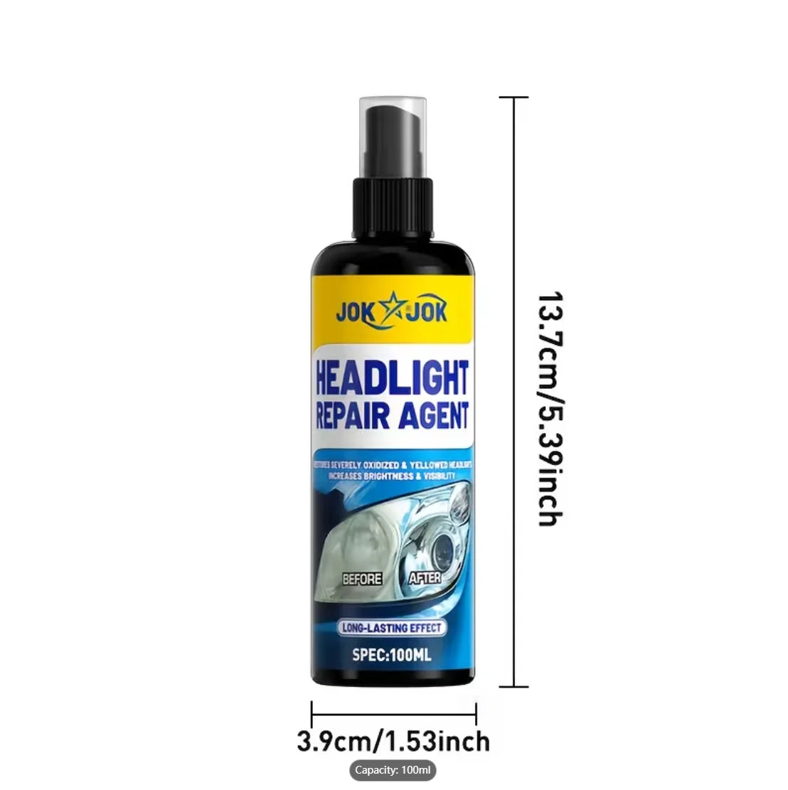 Headlight Restorer – Polish & Restore Clarity to Foggy Lenses