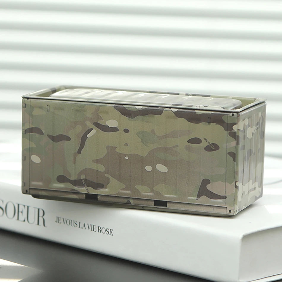 Mini Iron Storage Box Creative Decoration Collect Small Item