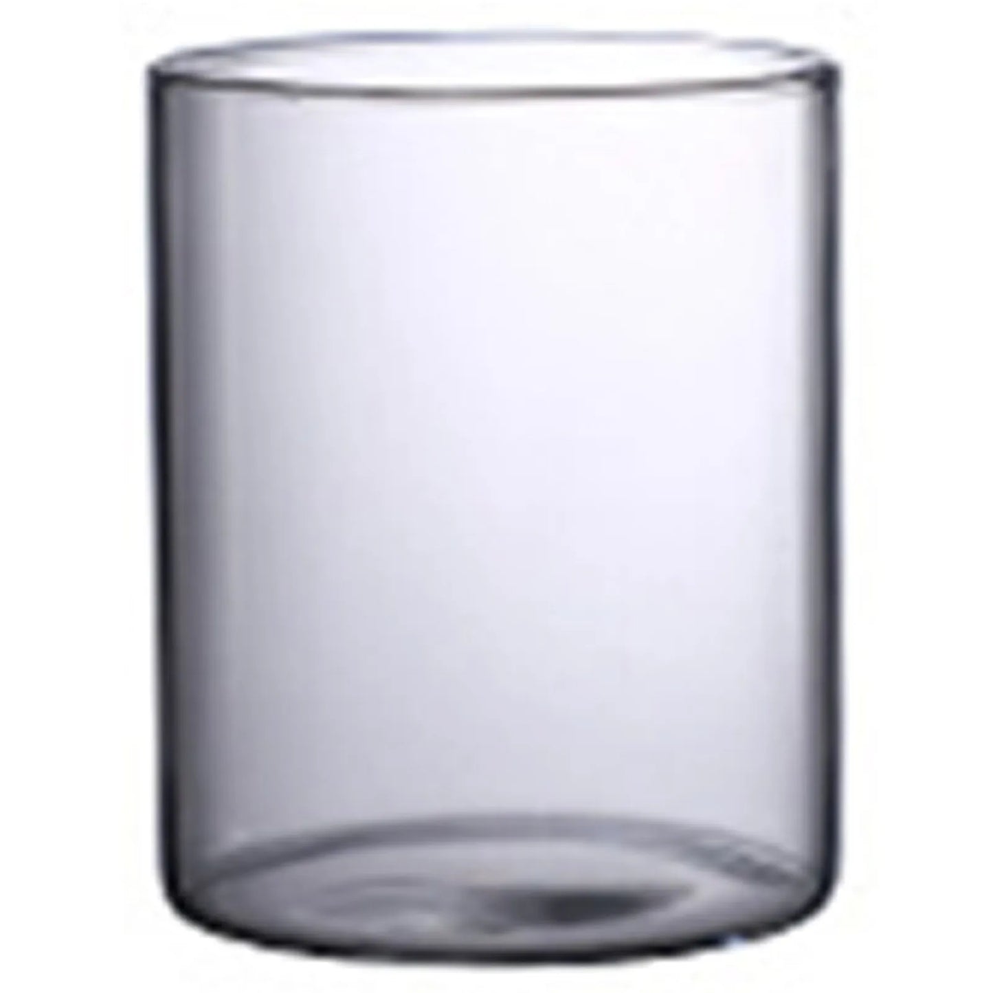 Hydroponic Flower Vase Modern Small Cylinder Flower Centerpiece Vases for Home Office Wedding Table Peaceful Pleasures Health and Wellness 6.5x8cm
