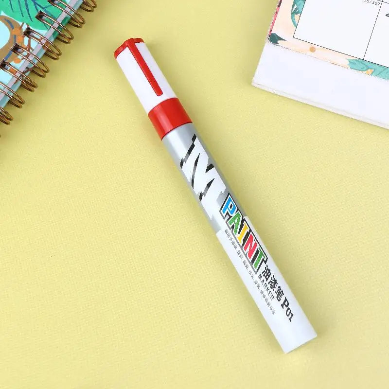 Waterproof Paint Marker Pen – Multi-Surface Touch-Up & Tyre