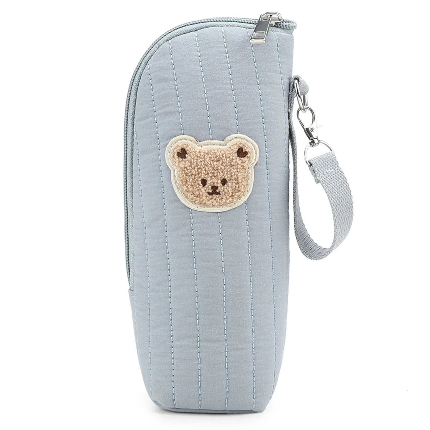 Plush Bear Baby Bottle Insulated Warmer Bag | Travel & Stroller