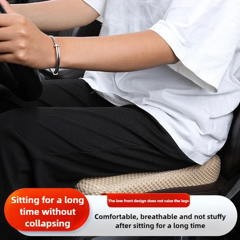 Honeycomb Memory Foam Car Seat Booster Cushion | 3D Mesh