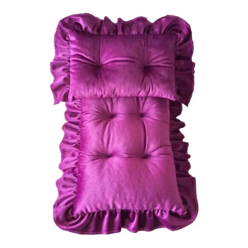 Newborn Photography Mattress & Pillow Set | Soft Cotton Props