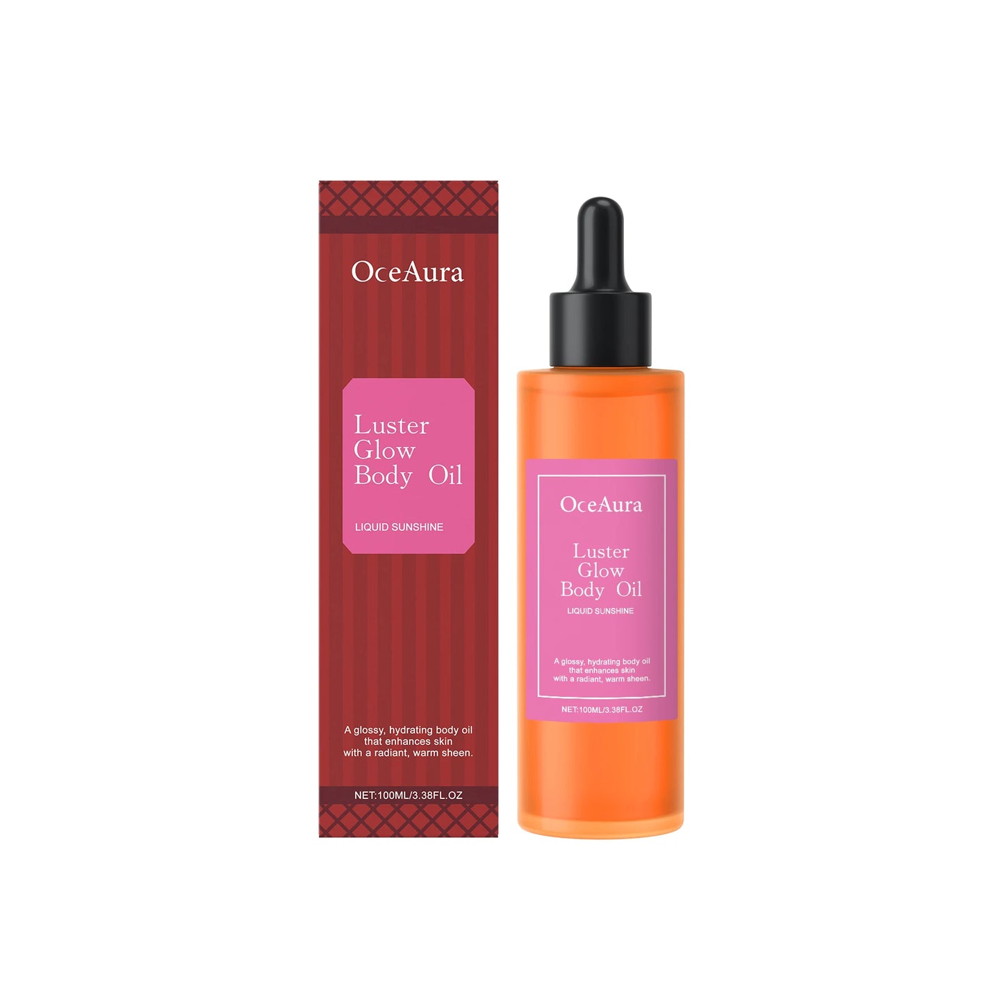 OceAura Citrus Body Oil – Glow, Hydrate & Nourish Skin