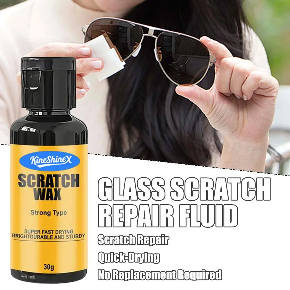 Car Glass Scratch Repair Wax For Repairing Glasses Car Windows Scratches Lens Repair Removal Fast Drying Polishing Paste Peaceful Pleasures Health and Wellness