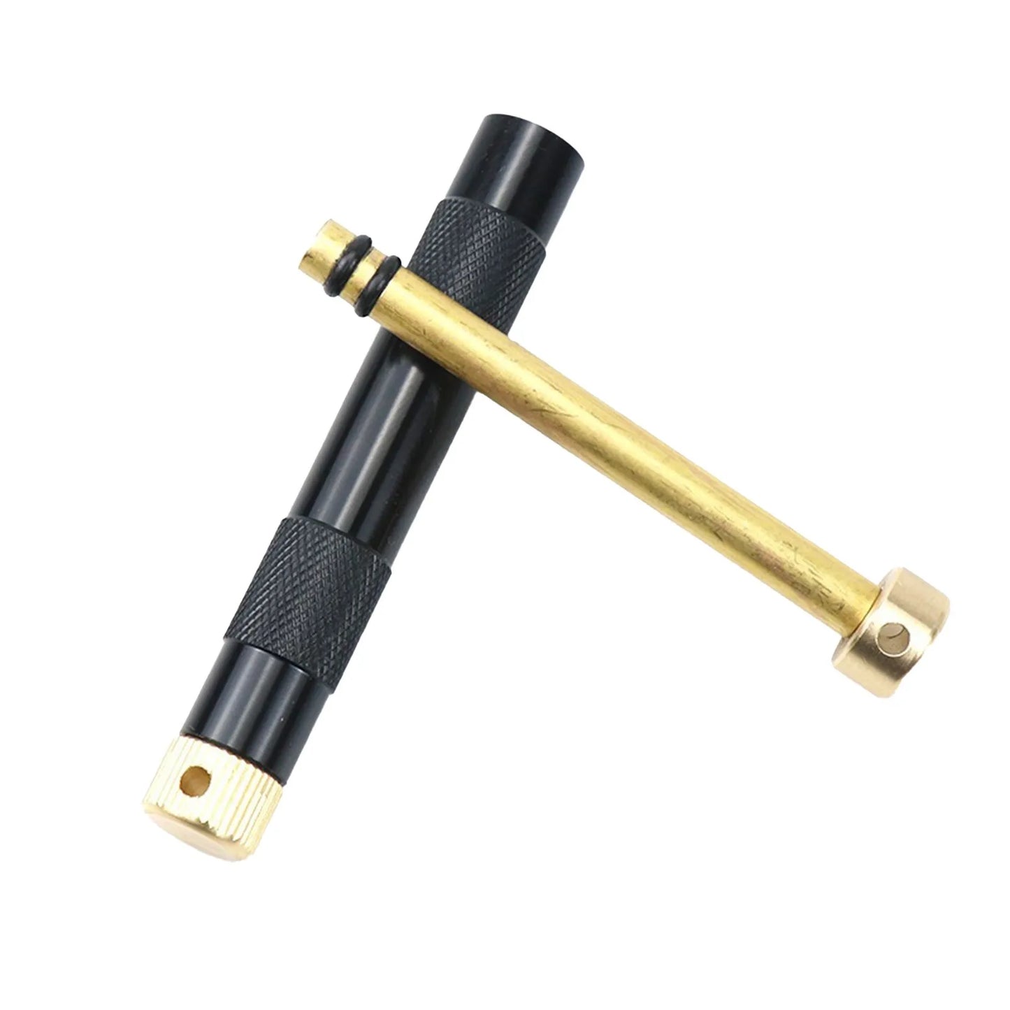 Brass Fire Piston Kit – Air Compression Fire Starter Tool Survival Fire Starter Peaceful Pleasures Health and Wellness