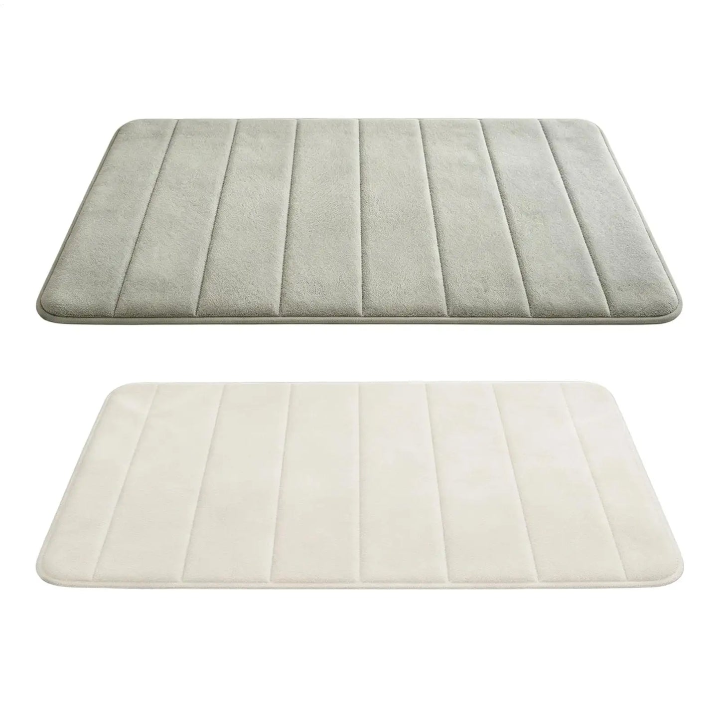 Coral Velvet Bath Mat – Absorbent, Non-Slip & Quick-Dry