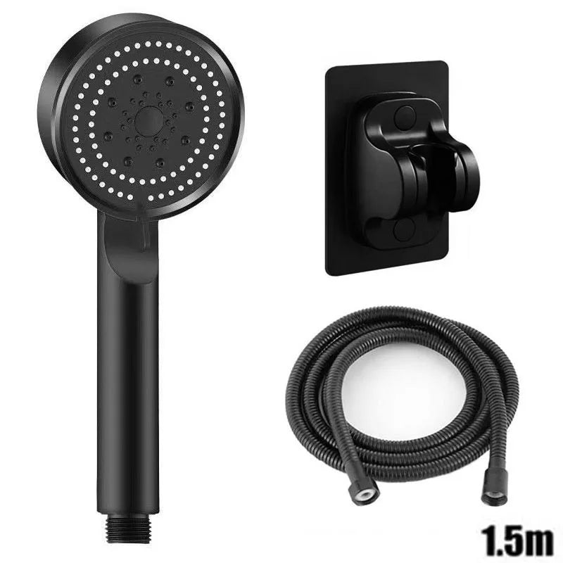 5-Mode Handheld Shower Head | Universal Fit, ABS & Silicone
