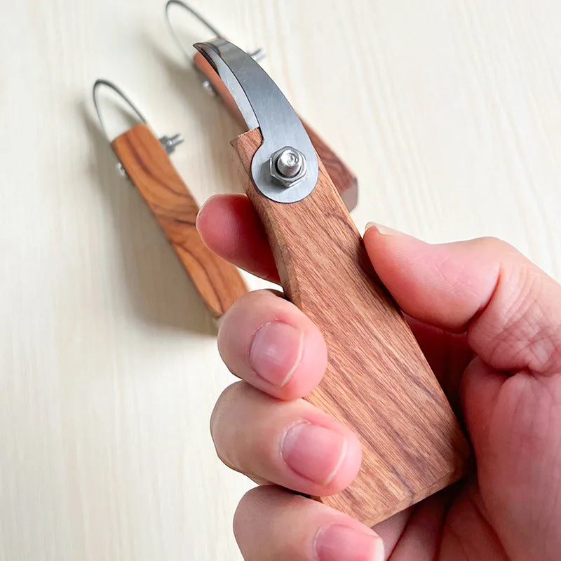 Wooden File Handle with Brass Collet Chuck for Needle Files File Handle Tool Peaceful Pleasures Health and Wellness