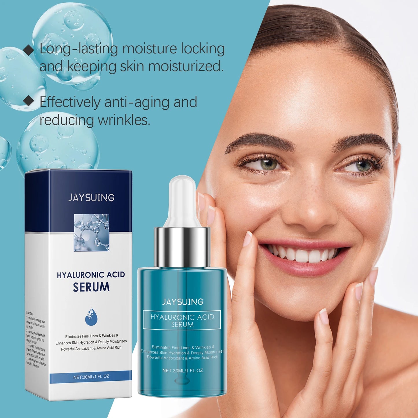 Hyaluronic Acid Facial Essence for Smooth Skin Peaceful Pleasures Health and Wellness