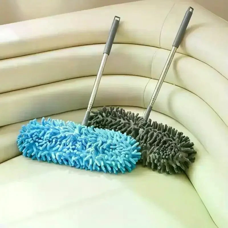 Telescopic Chenille Duster – Extendable Wand for High Ceilings