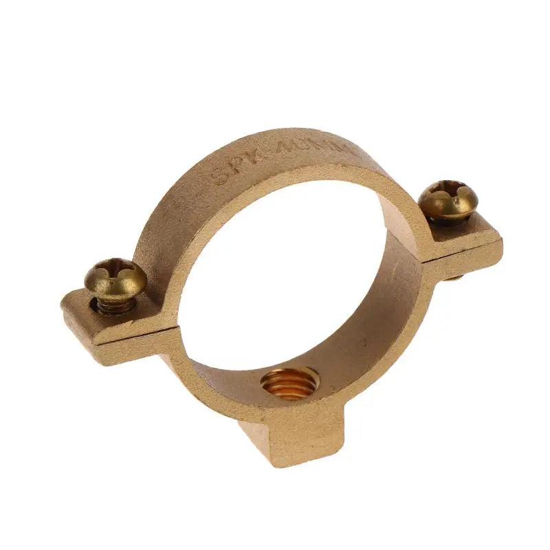 15-40MM OD Tube Brass M10 Pipe Clamp Durable Bracket Hanger Fixation Support for Water Gas Plumbing Hardware Peaceful Pleasures Health and Wellness
