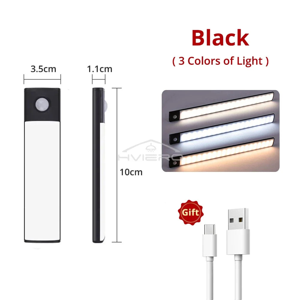 USB Rechargeable LED Motion Sensor Night Light – Cabinet & Hall