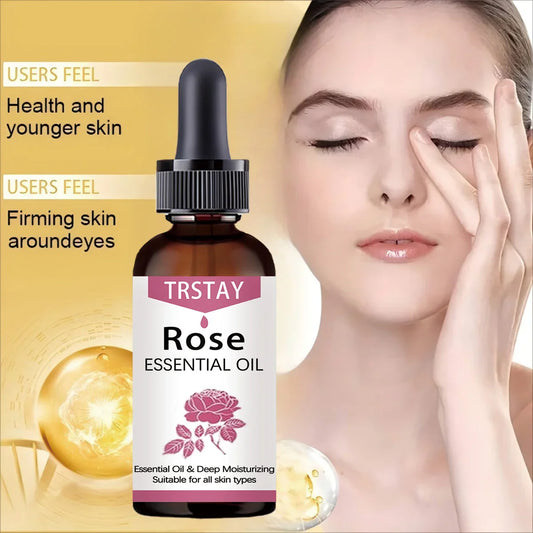 TRSTAY Rose Face Serum – Brightening, Hydrating & Nourishing Oil Face Serum Oil Oasis Select 5ml