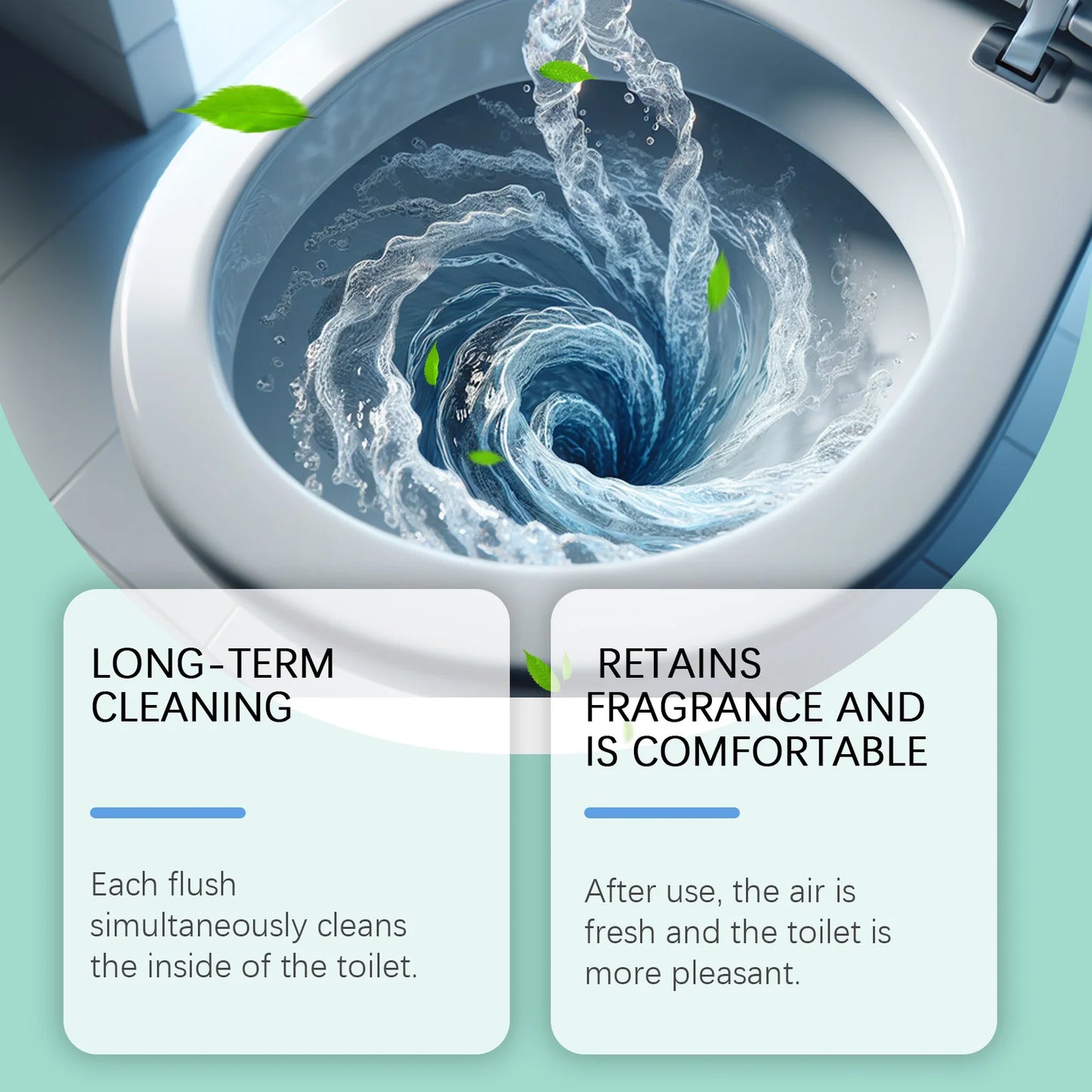 Toilet Cleaning Foam – Descaling, Decontamination & Odor Removal