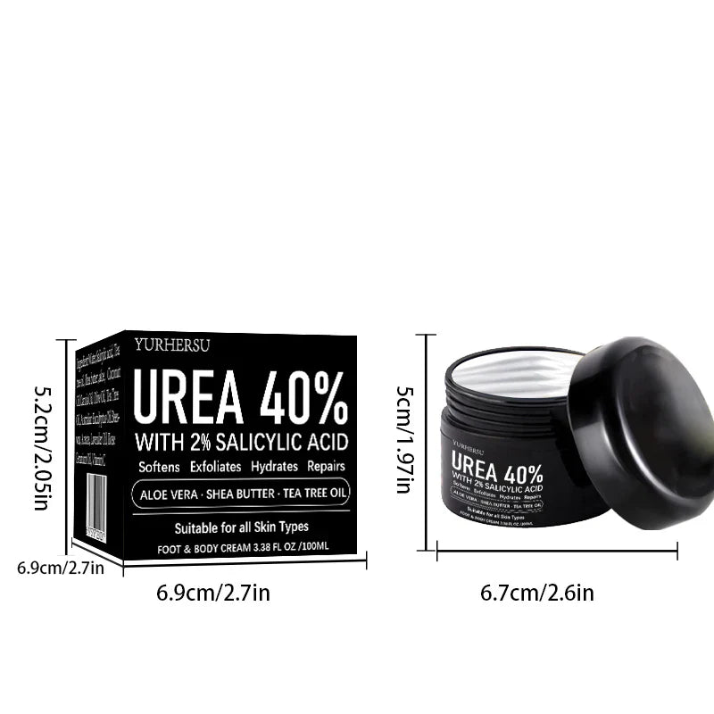 40% Urea Foot Cream – Deep Moisturizing for Dry Heels, 100g