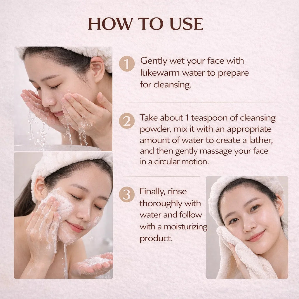 SAUVASINE Rice Enzyme Brightening Cleansing Powder 50g
