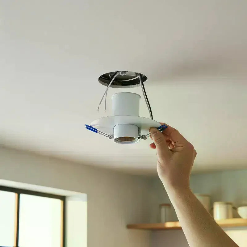 E27 Ceramic Lamp Holder Socket | Metal Spring Bracket