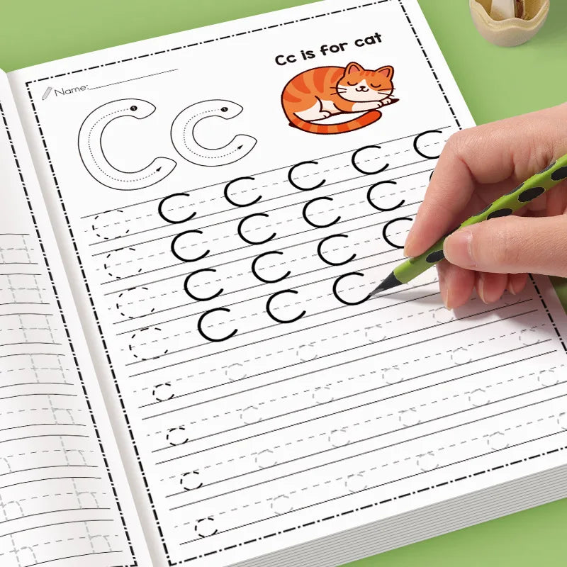 Tracing Letters A-z Uppercase Lowercase Writing Coloring Workbook