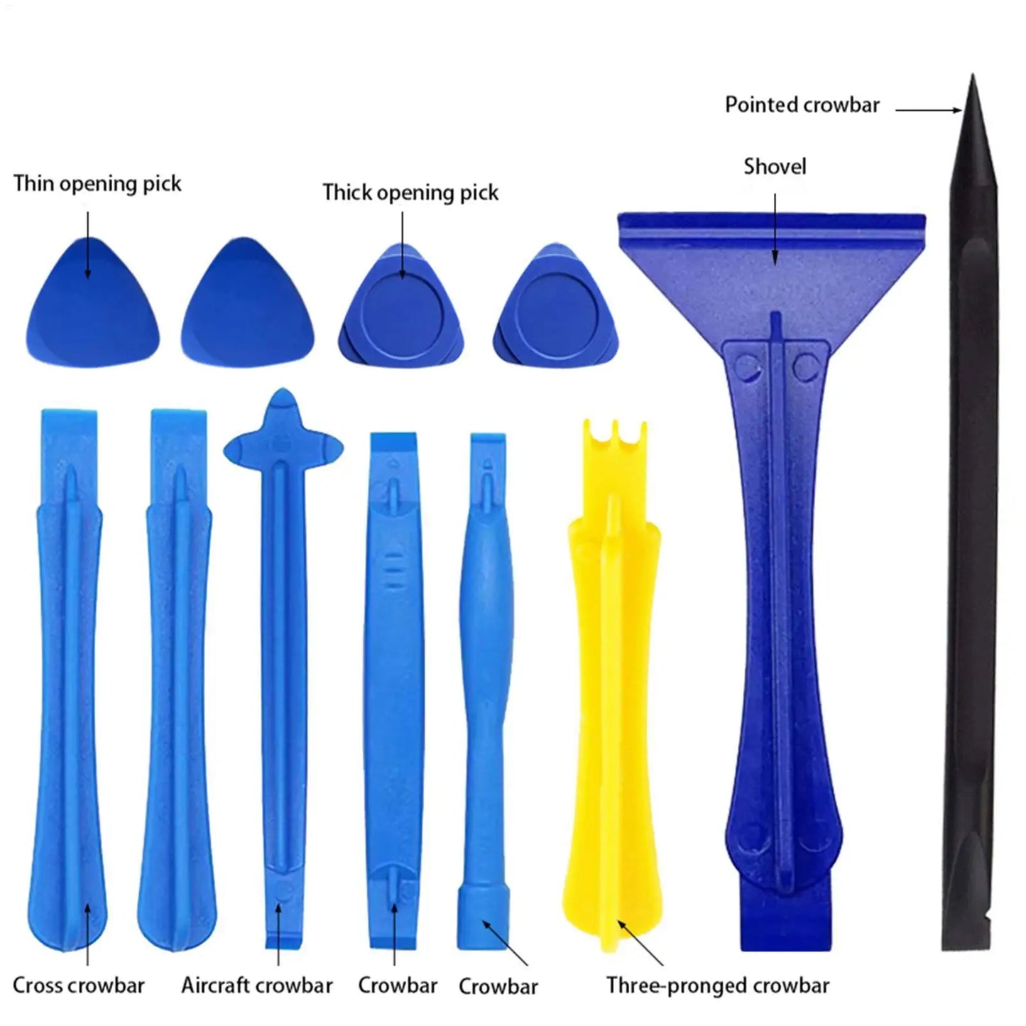 12-Piece Spudger Pry Tool Kit – Phone & Laptop Screen Opener