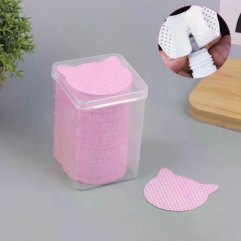 200/600 PCS Wipes Paper Eyelash Glue Remover Wipe Mouth Of The Glue Bottle Prevent Clogging Glue Cleaner Pads Lash Extension Peaceful Pleasures Health and Wellness