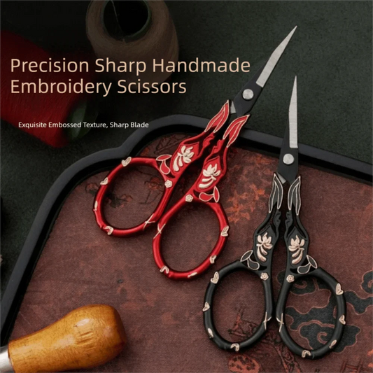 Stainless Steel Embroidery Scissors | Vintage Tailor Fabric Cutter Embroidery Scissors Oasis Select