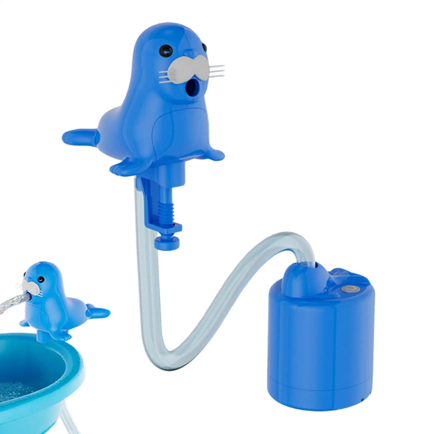 Rechargeable Water Table Spray Pump Splash Toy Accessory Outdoor Water Play For Kids, Backyard Beach Garden Bathtub Peaceful Pleasures Health and Wellness