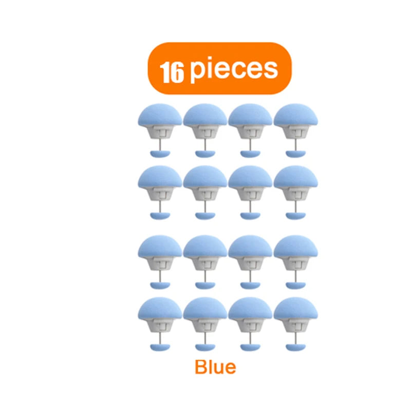 Mushroom Quilt Clips | Non-Slip Bed Sheet Blanket Fasteners