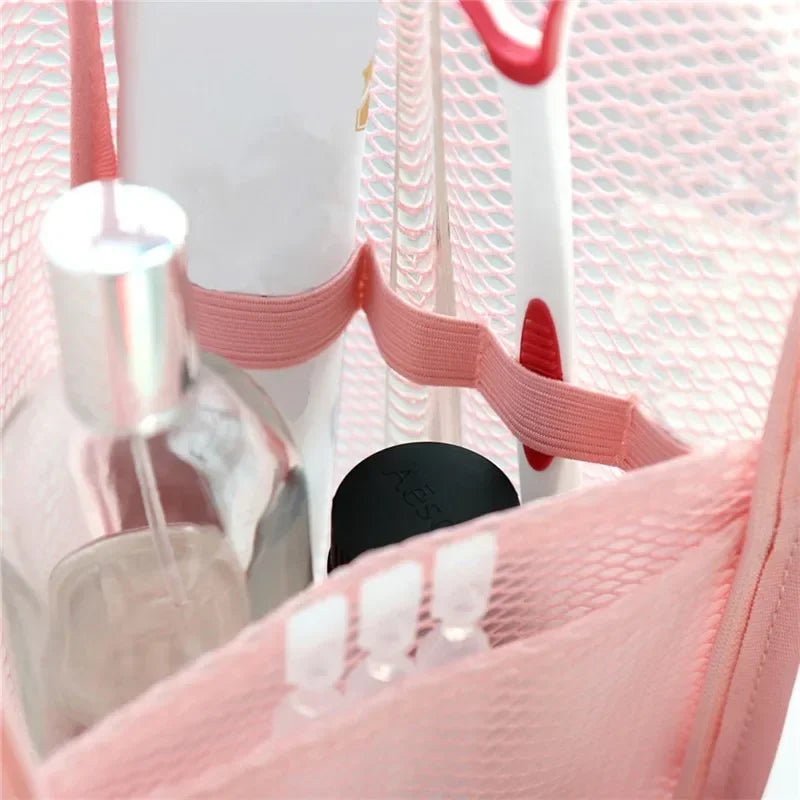 EVA Mesh Cosmetic Bag – Travel Makeup Organizer Pouch