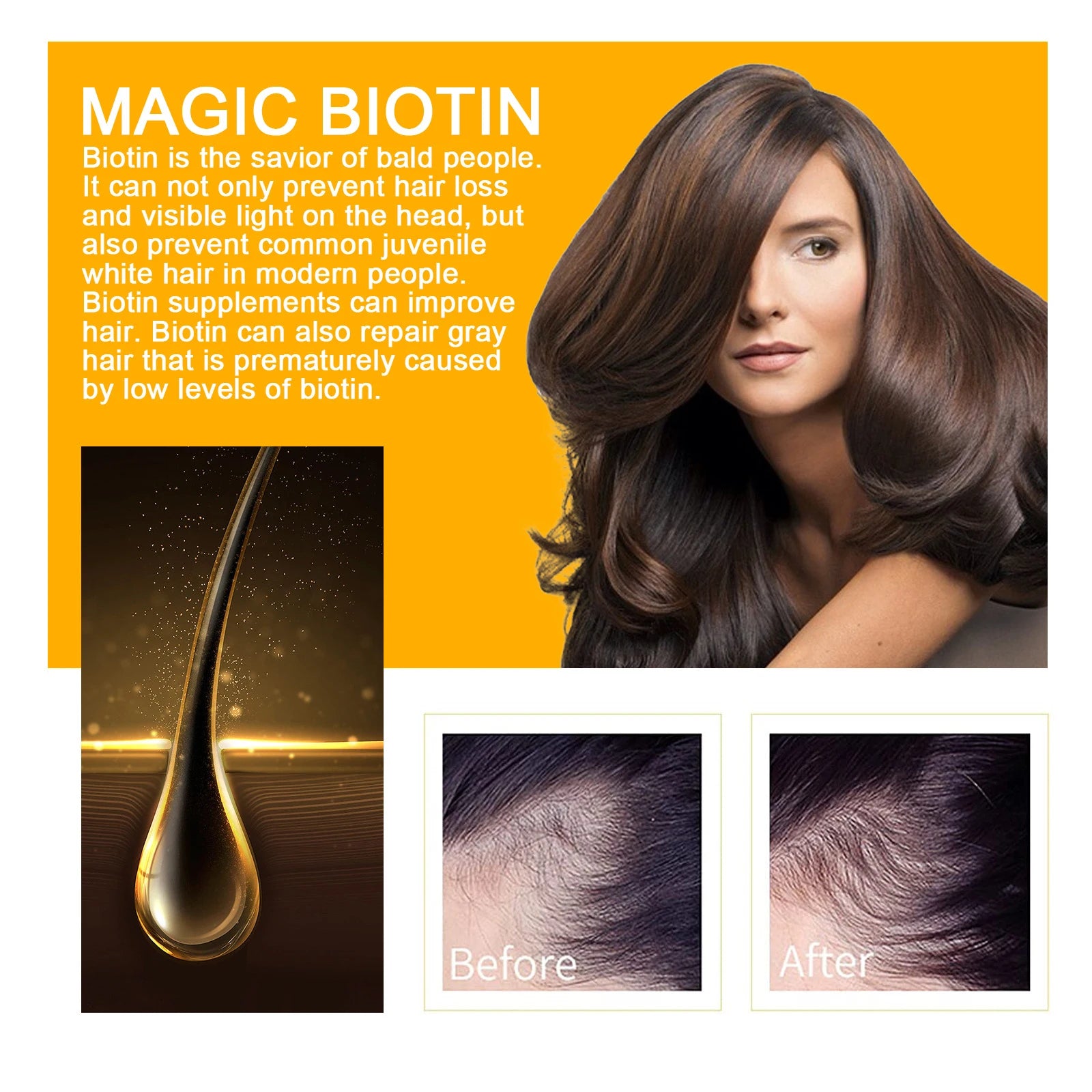 Biotin Hair Growth Products Fast Growing Oil Conditioner Frizz Damaged Repair Hair Thinning Soap Nourish Root Dense Hair Shampoo Peaceful Pleasures Health and Wellness