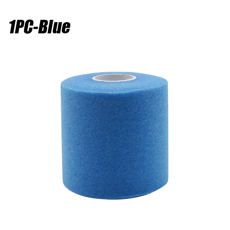 Sponge Bandage - 20m * 6cm Suitable For Sports Use,Wrapped Around Wrists,Headers,Ankles,Knees Sports Bandage Peaceful Pleasures Health and Wellness Light Blue M
