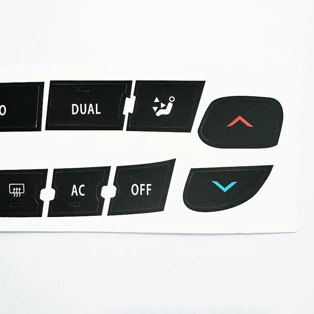 Car Air Condition A/C Climate Control Switch Button Repair Decals Stickers For Renault Megane/ Master/ Scen Peaceful Pleasures Health and Wellness