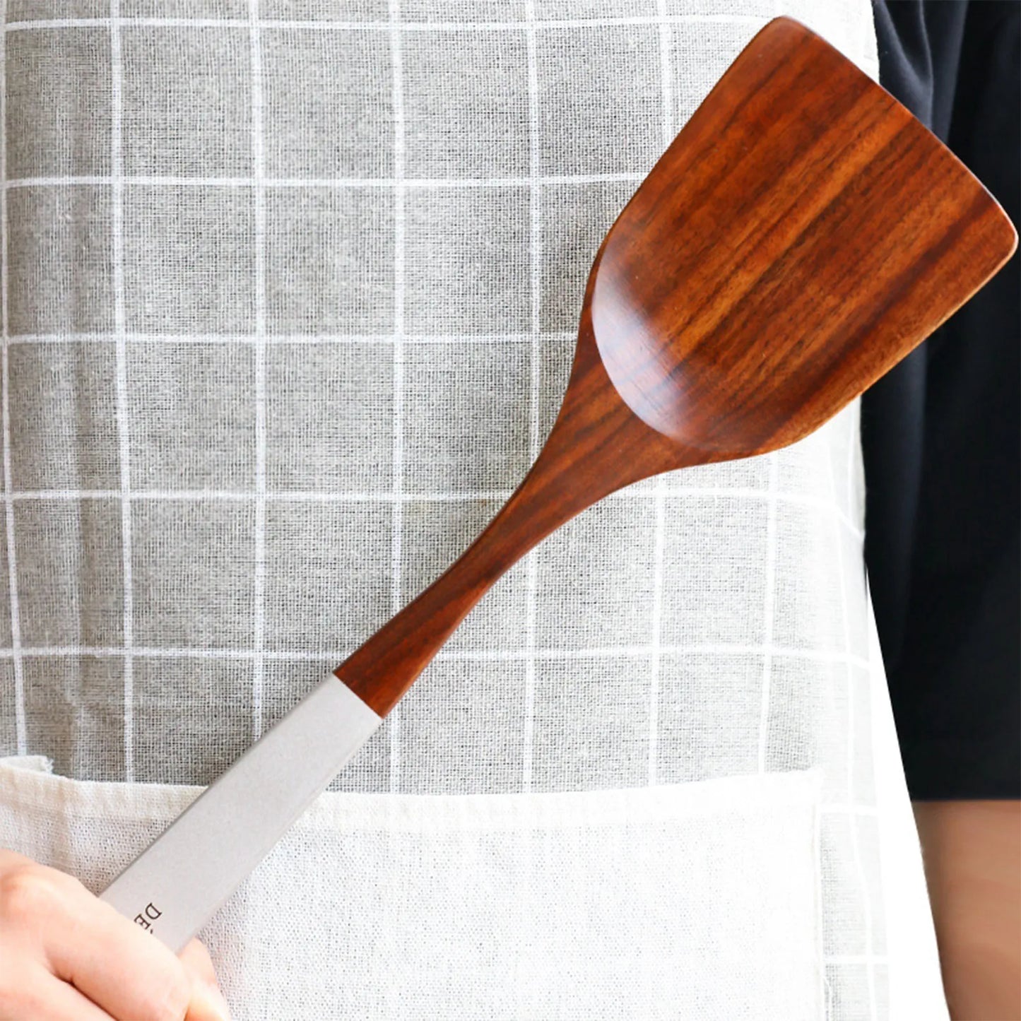 Teak Wood Kitchen Utensil Set – Eco-Friendly Cooking Spoons