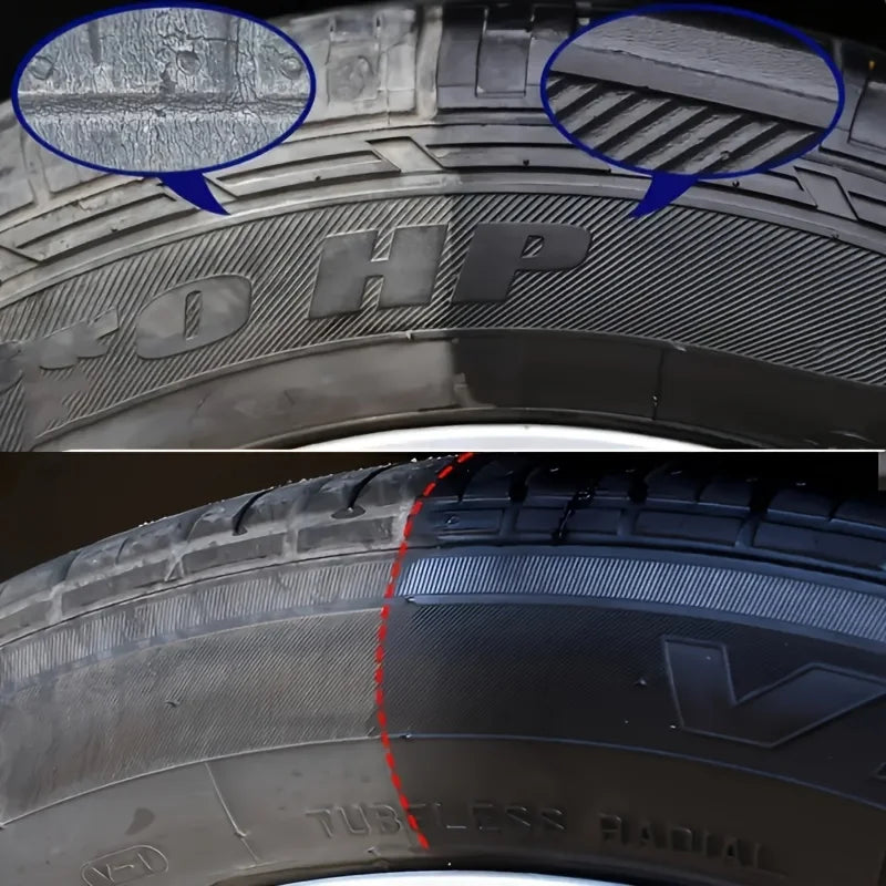 Tire Shine & Car Plastic Restorer Wax Coating – Crystal Clear