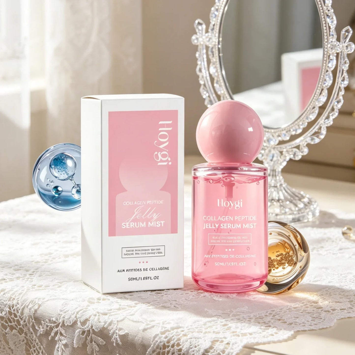 Hoygi Collagen Face Serum Mist – Hydrating Firming Spray