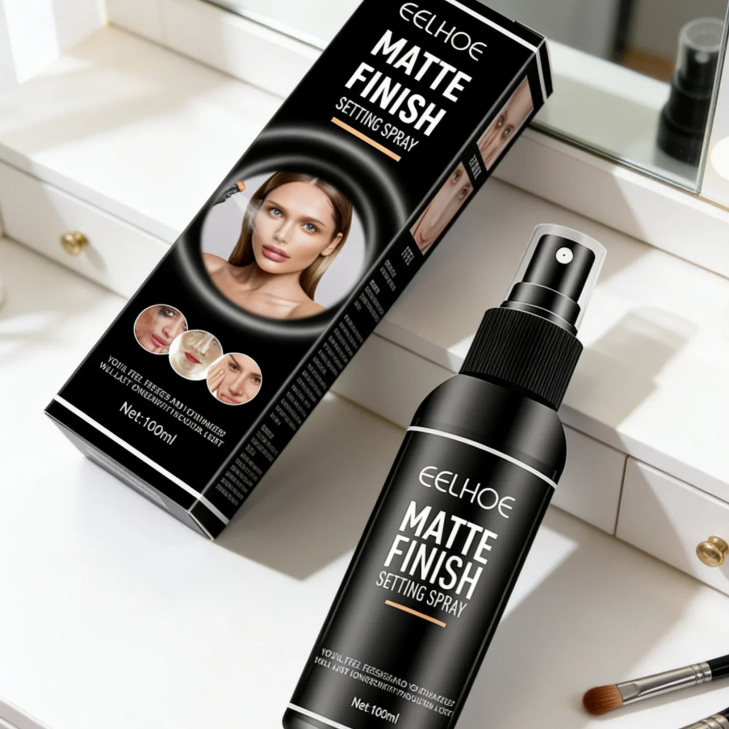 Eelhoe Matte Setting Spray – Oil Control & Pore Minimising 100ml