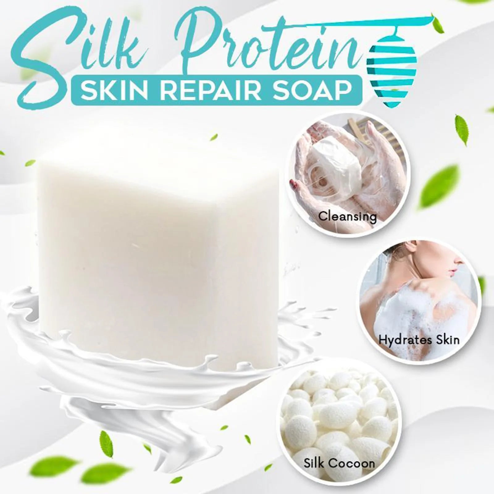 Goat Milk & Silk Protein Soap for Deep Cleansing & Skin Repair Peaceful Pleasures Health and Wellness