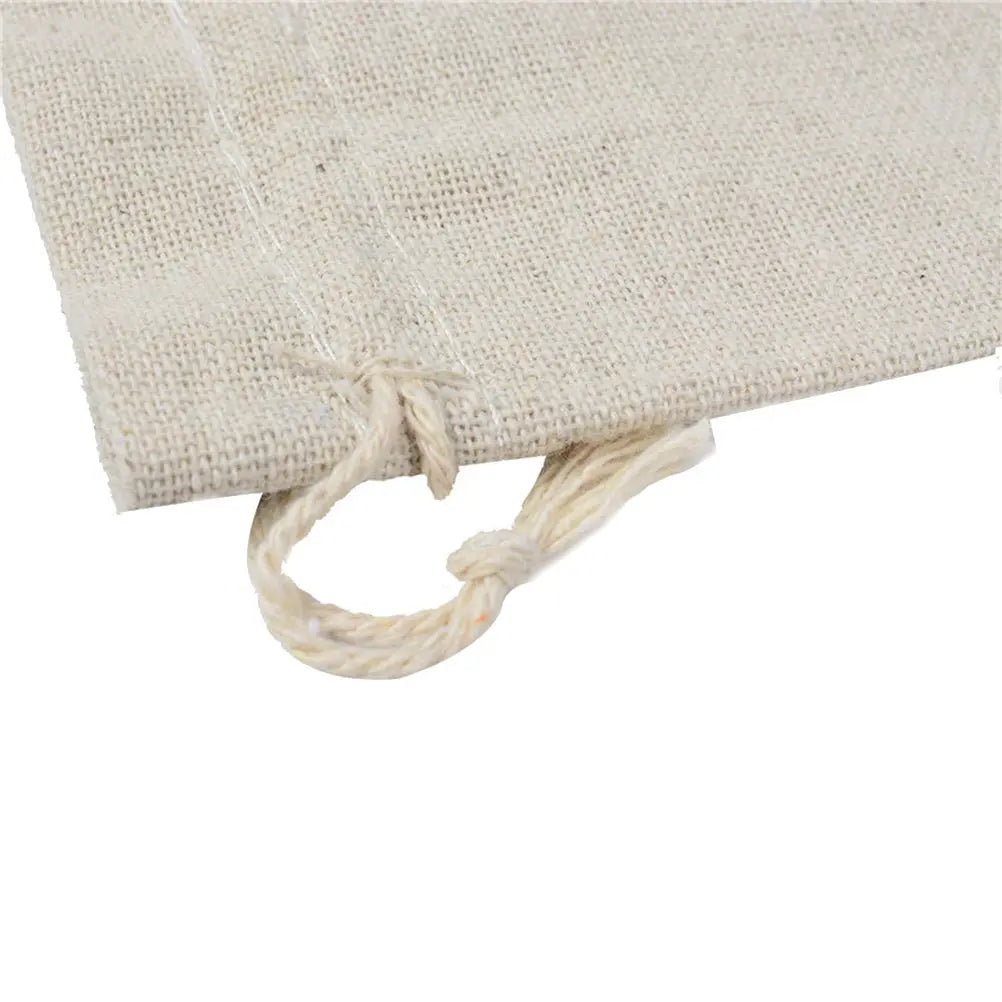 4Pcs Empty Drawstring Sachet Bags for Tea Jewelry Spices Lavender Dried Herbs Pocket Watch Bracelet Stone Travel Storage Soft Peaceful Pleasures Health and Wellness