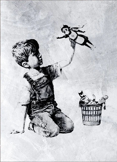 Banksy Game Changer Nurse Tribute Poster Wall Art Canvas Painting Living Room Pictures Bedroom Office Cuadros Home Decoration Peaceful Pleasures Health and Wellness 09 40x50cm Unframed