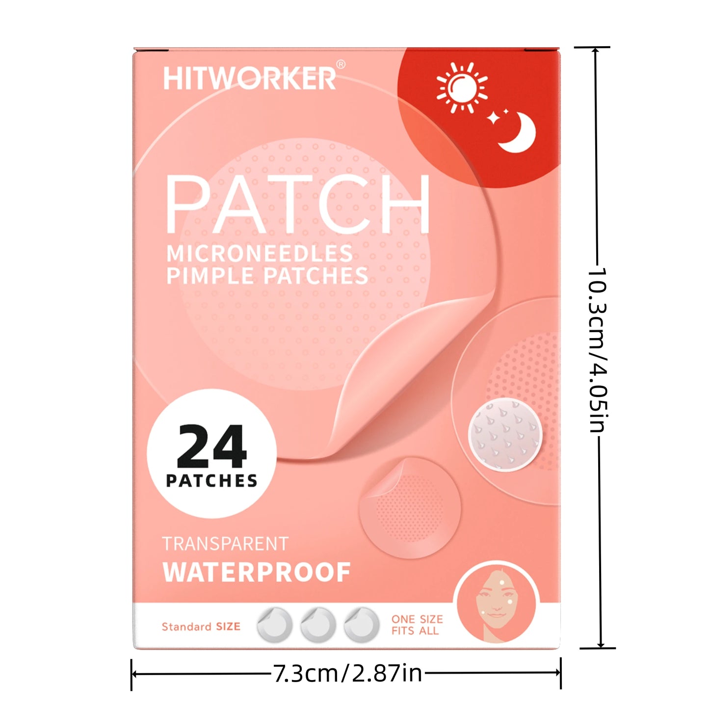 Hydrocolloid Acne Patches – Invisible, Waterproof, All Skin Types