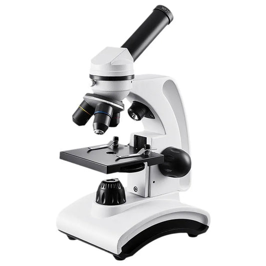 Monocular Microscope Full Optical Hd 2000X Children's Biology Science Popularization Microscope Peaceful Pleasures Health and Wellness 2000X