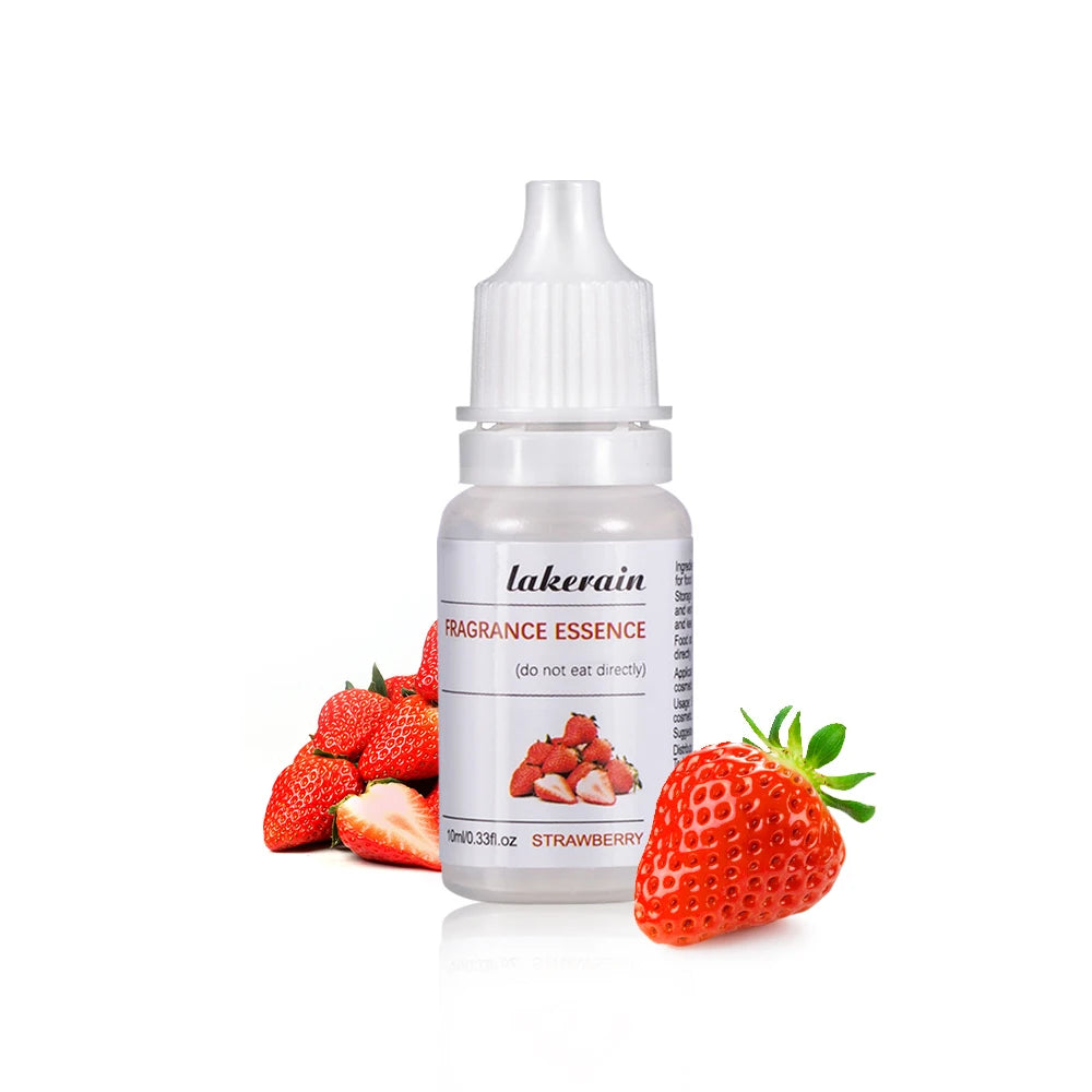 DIY 10ml Pure Fruit Fragrance Oil Diffuser Essential Oils Strawberry Flavor Oil For Lip Gloss DIY Soap Making Lipgloss Essence Peaceful Pleasures Health and Wellness 22 strawberry