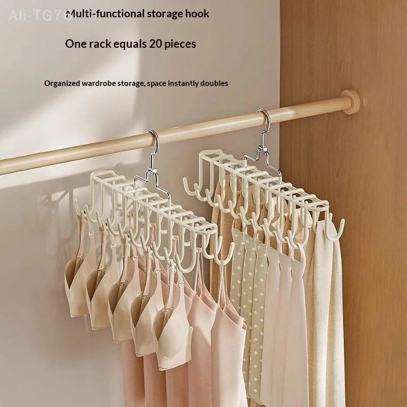 Space-Saving Multipurpose Hanger – Bras, Tanks & Scarves