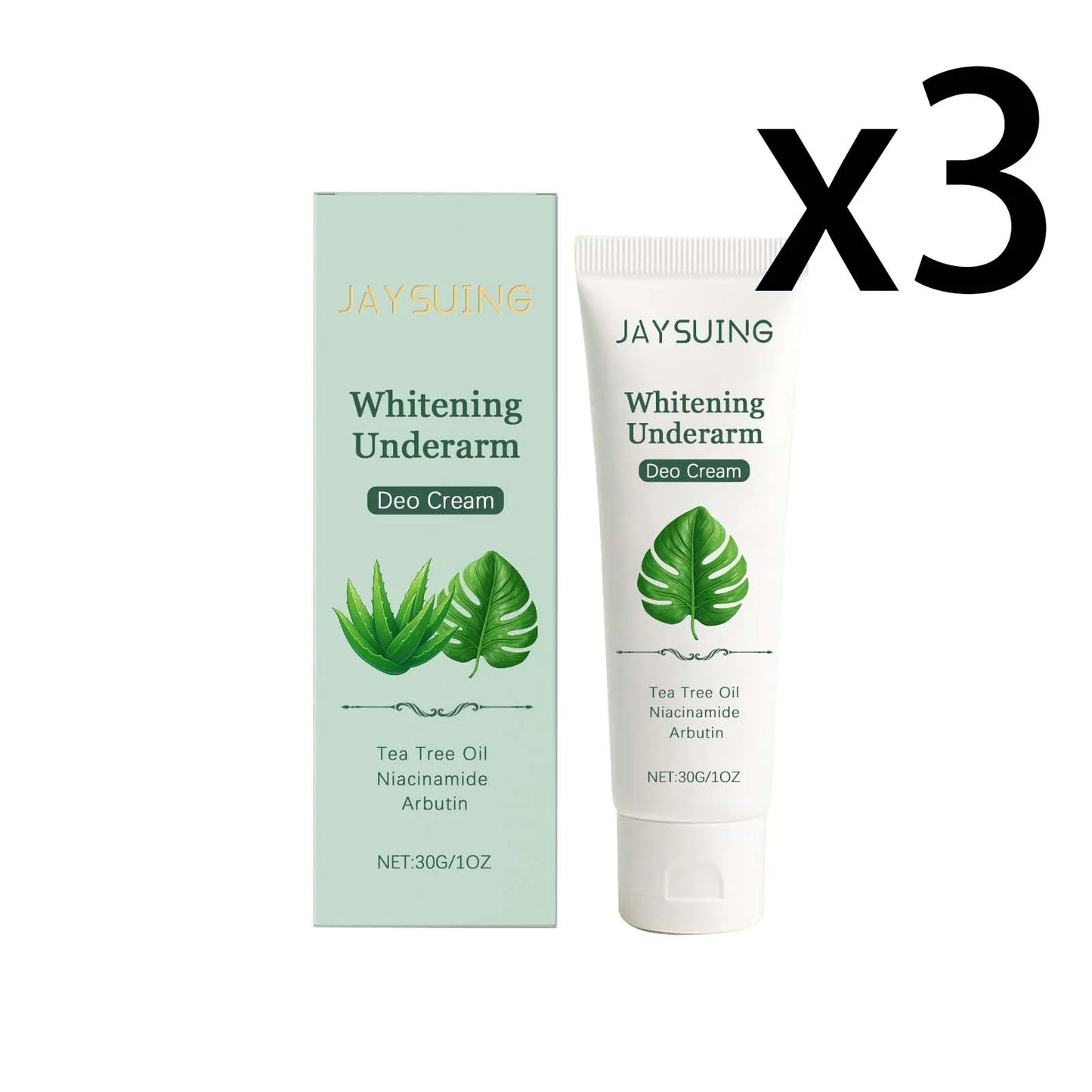 Jaysuing Nicotinamide Underarm Brightening Cream 30g