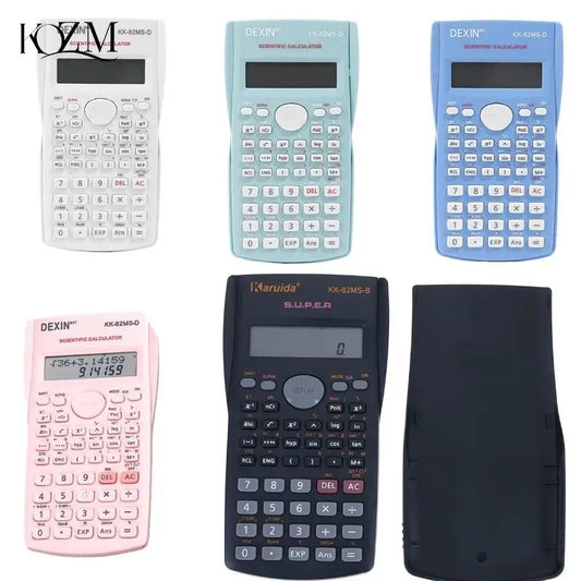KOQZM 2-Line Scientific Calculator | 240 Functions, LCD Scientific Calculator Oasis Select