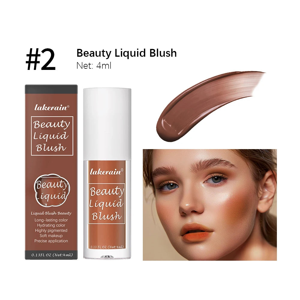 Velvet Matte Liquid Blush – Waterproof Cheek Tint 4ml Liquid Blush Peaceful Pleasures Health and Wellness Color 2